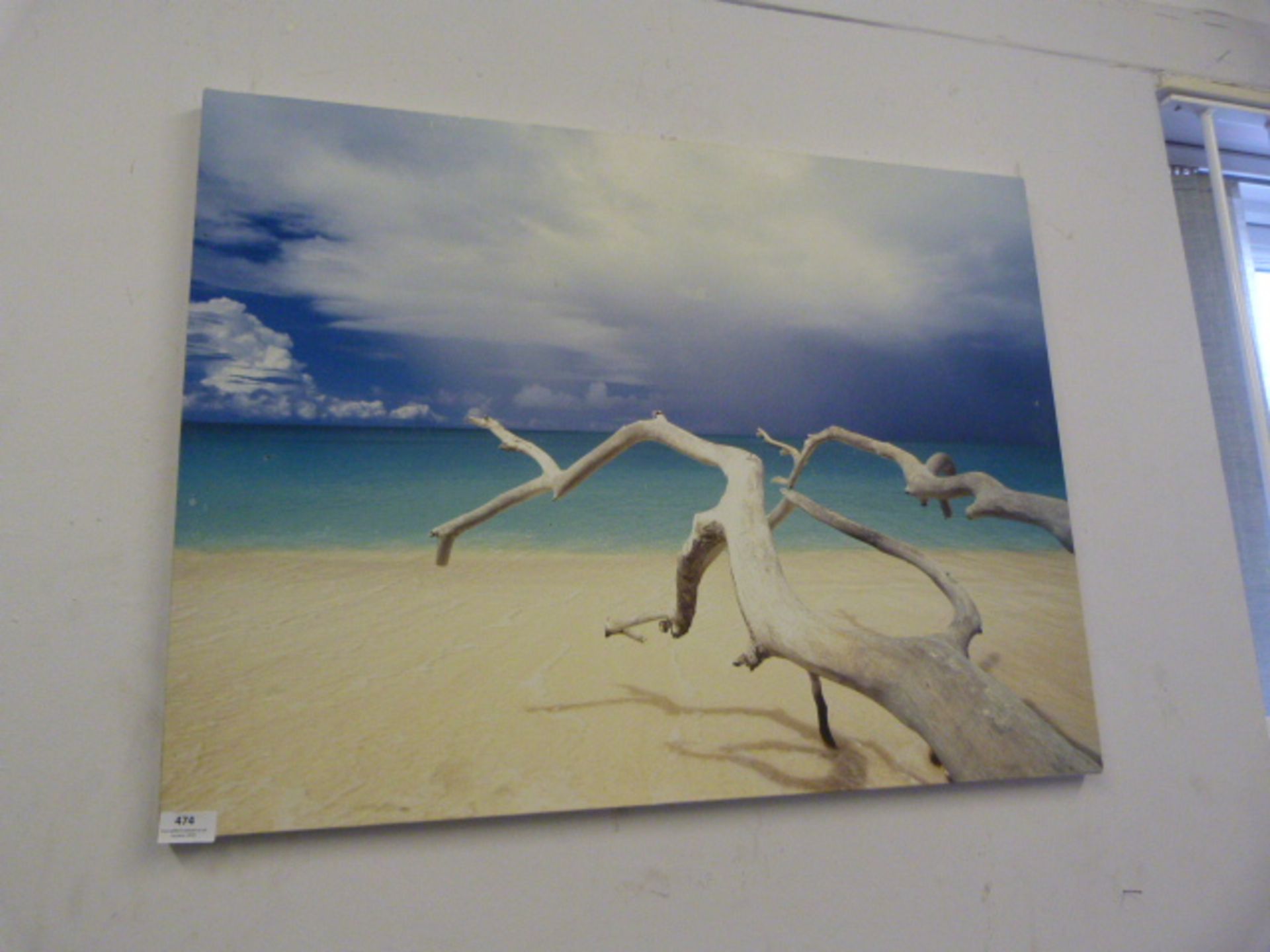 Canvas Print "Beach Scene"