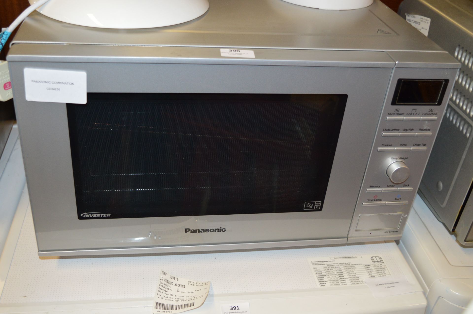 *Panasonic Combination Microwave Oven