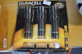 *Duracell Flashlight 3pk