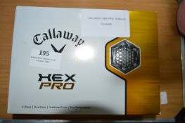 *Callaway Hex Pro Golf Balls 12pk