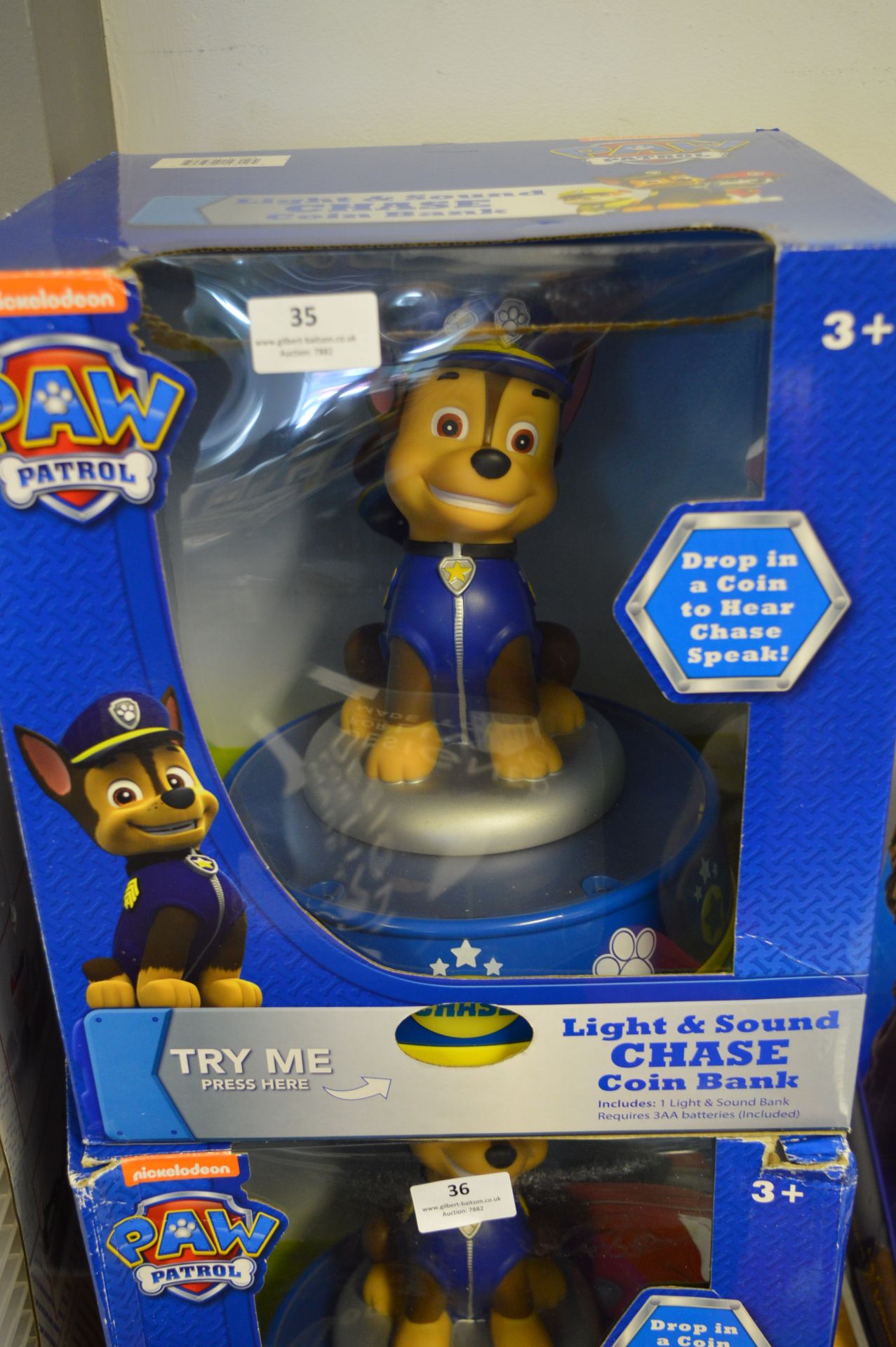 *Paw Patrol Light & Sound Coin Bank