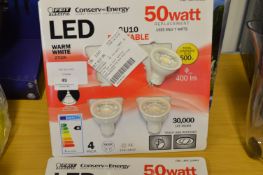 *Feit GU10 LED Light Bulbs 3pk