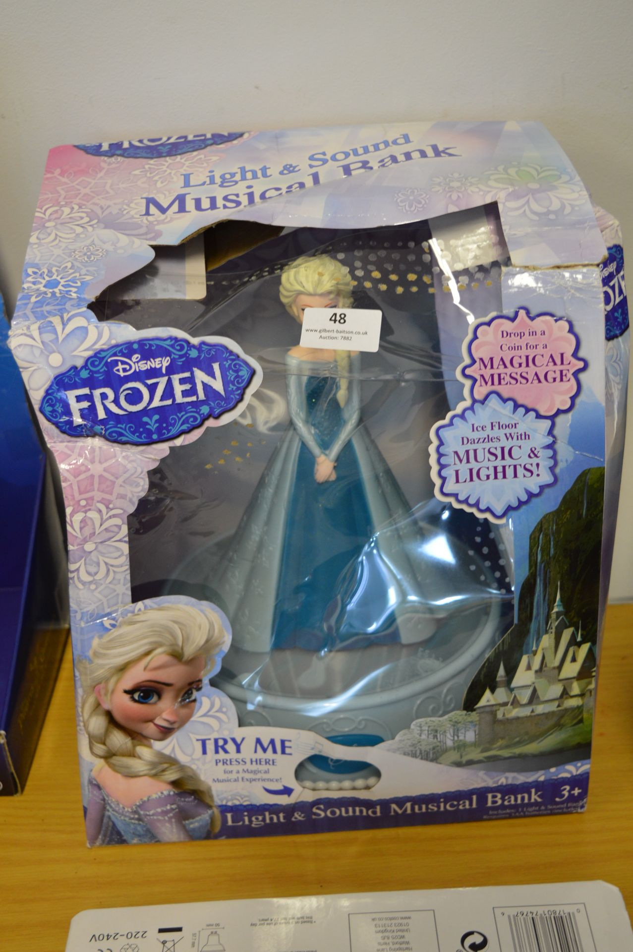 *Disney Frozen Light & Sound Musical Bank