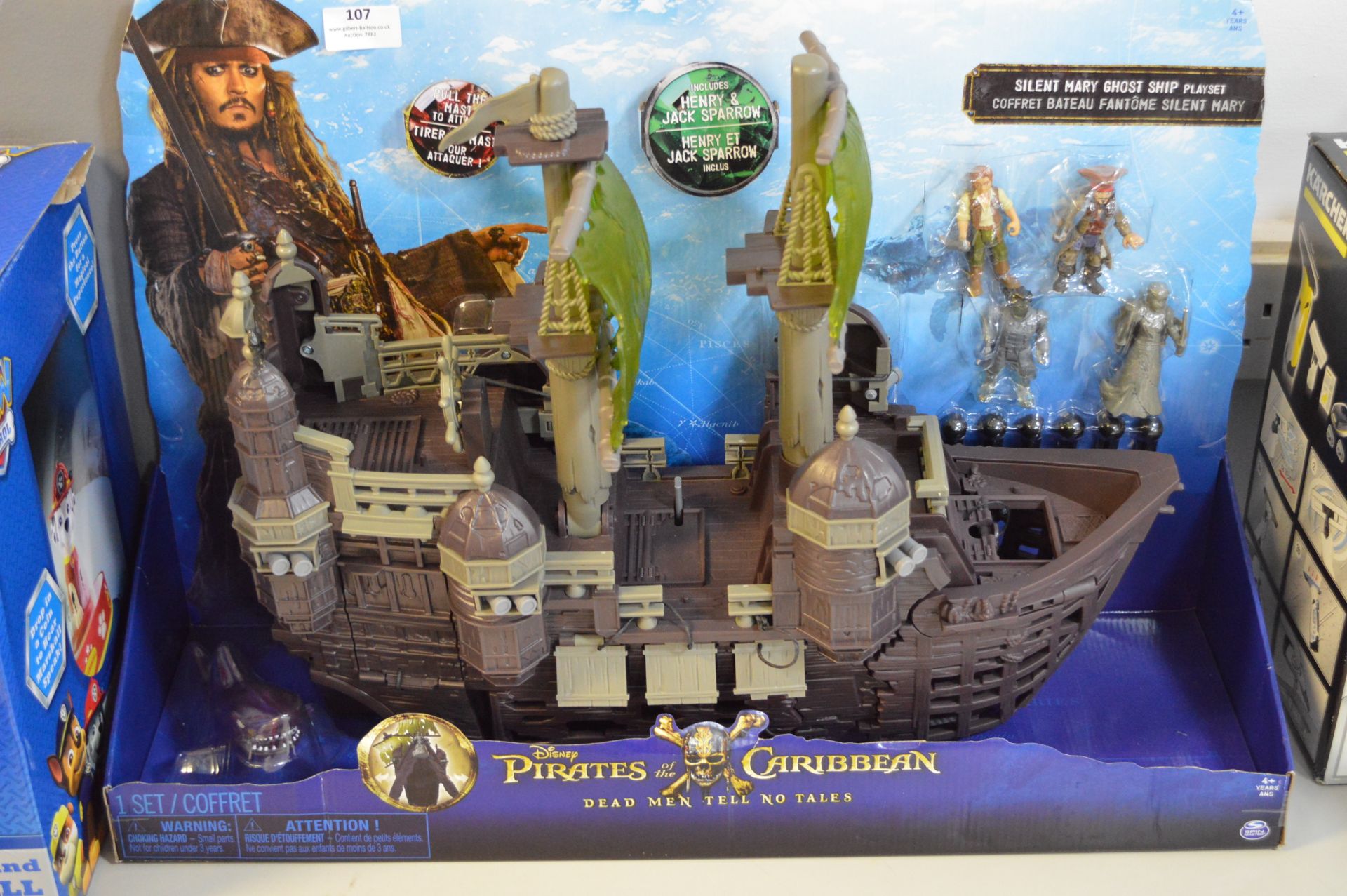 *Pirates of the Caribbean - Silent Mary Ghost Ship Play Set