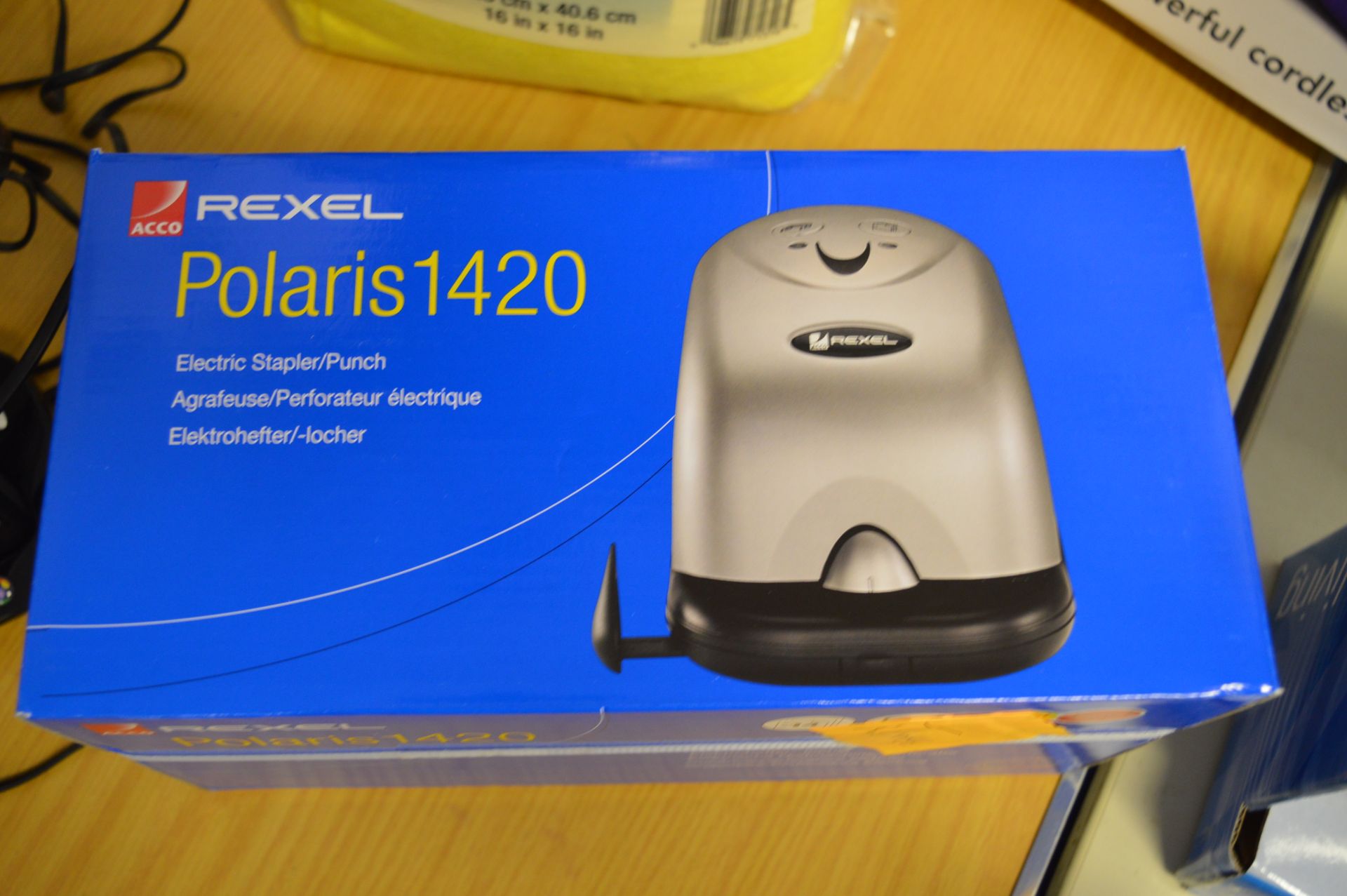 *Rexel Polaris Electric Stapler Punch