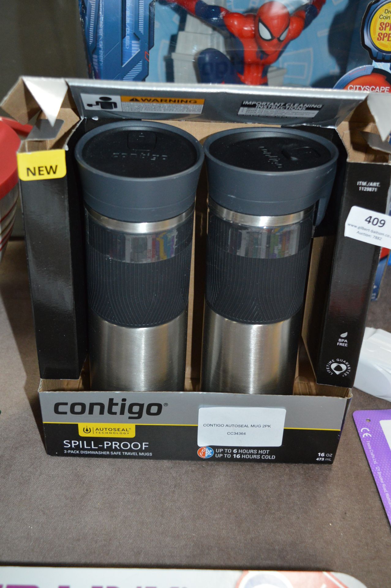 *Contigo Autoseal Mug 2pk