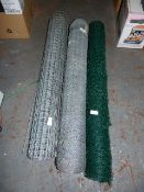 Three Rolls of Chicken Wire