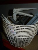 Wire Baskets and Shelving Brackets, etc.