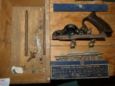 Stanley No.50 Rebate Plane with Cutters and Guides