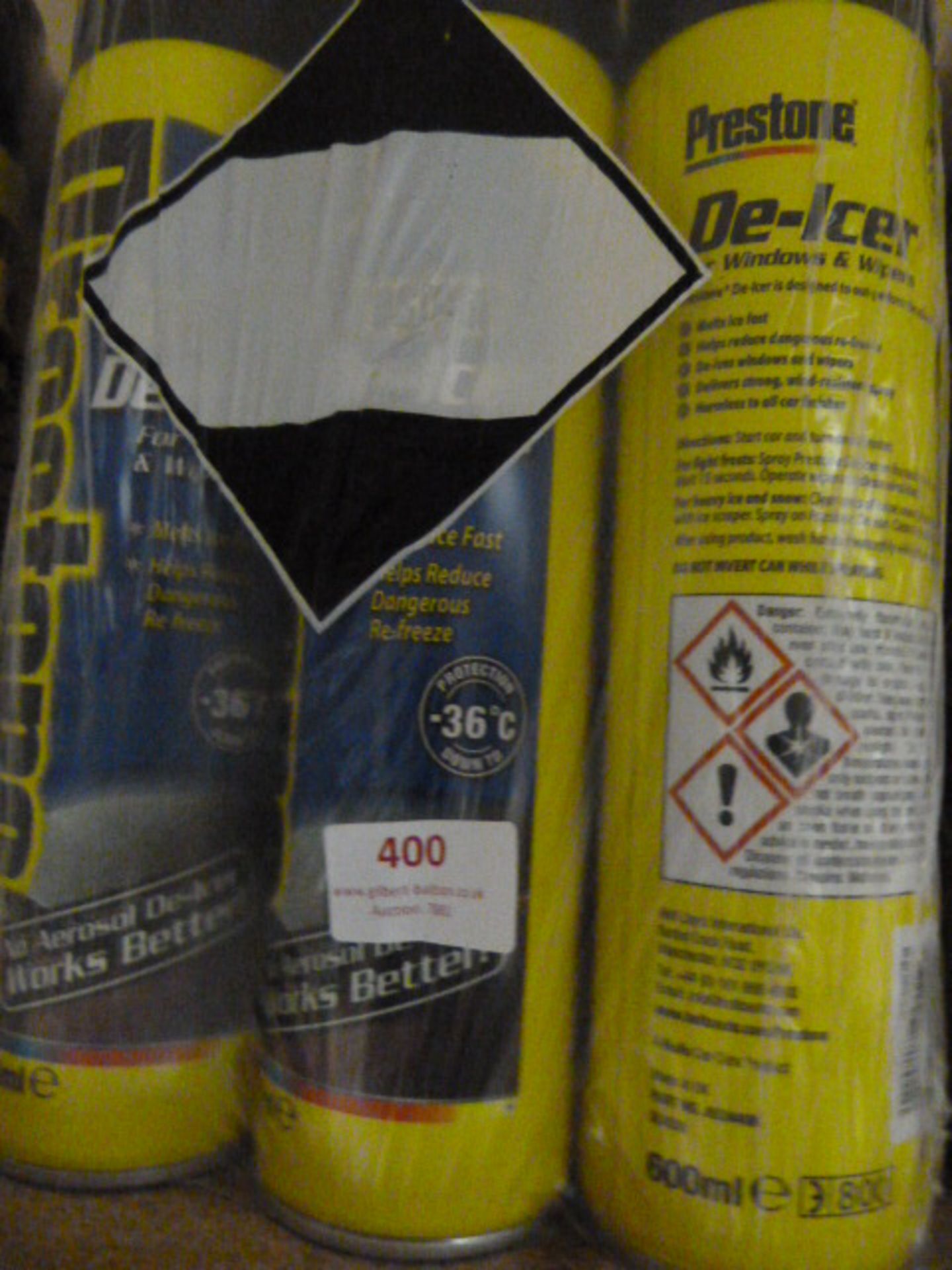 *6x600ml of Prestone De-Icer