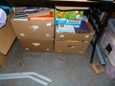 Four Boxes of Assorted Hardback Books