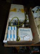Box of Assorted Domestic Bathroom Extractors etc.