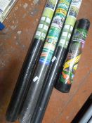 Four Rolls of Weed Membrane