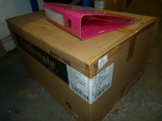*Box Containing 20 Packs of Glo Lever Arch Folders
