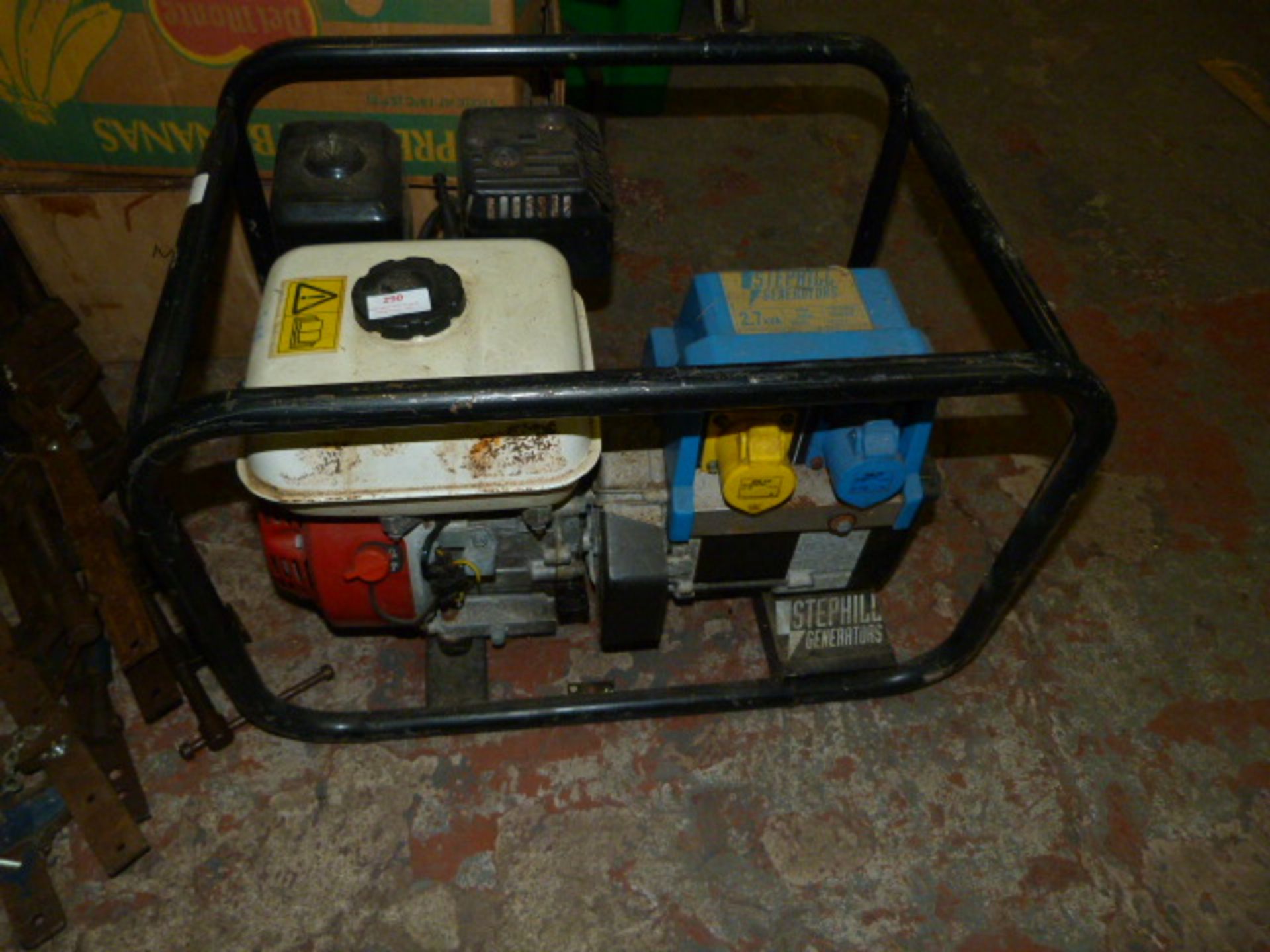 Petrol Driven Dual Voltage 2.7kVa Generator with H