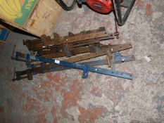 Nine Sash Clamps