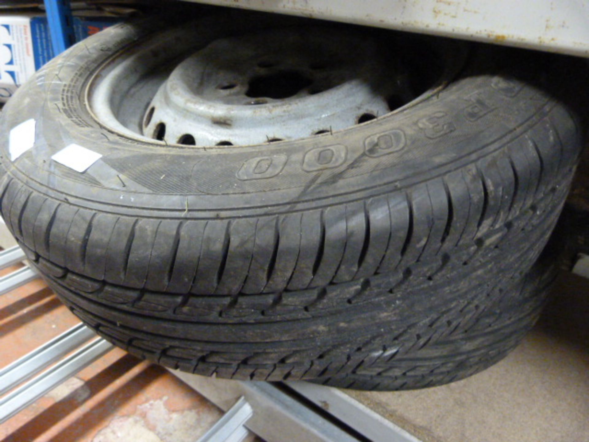 *Two Five Stud Wheels with 185x65x14 Tyres