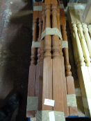 44 Reclaimed Softwood Spindles