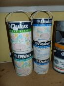 2x5L and 3x2.5L of Dulux Emulsion