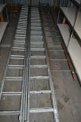 Thirty Four Rung Aluminium Double Extending Ladder