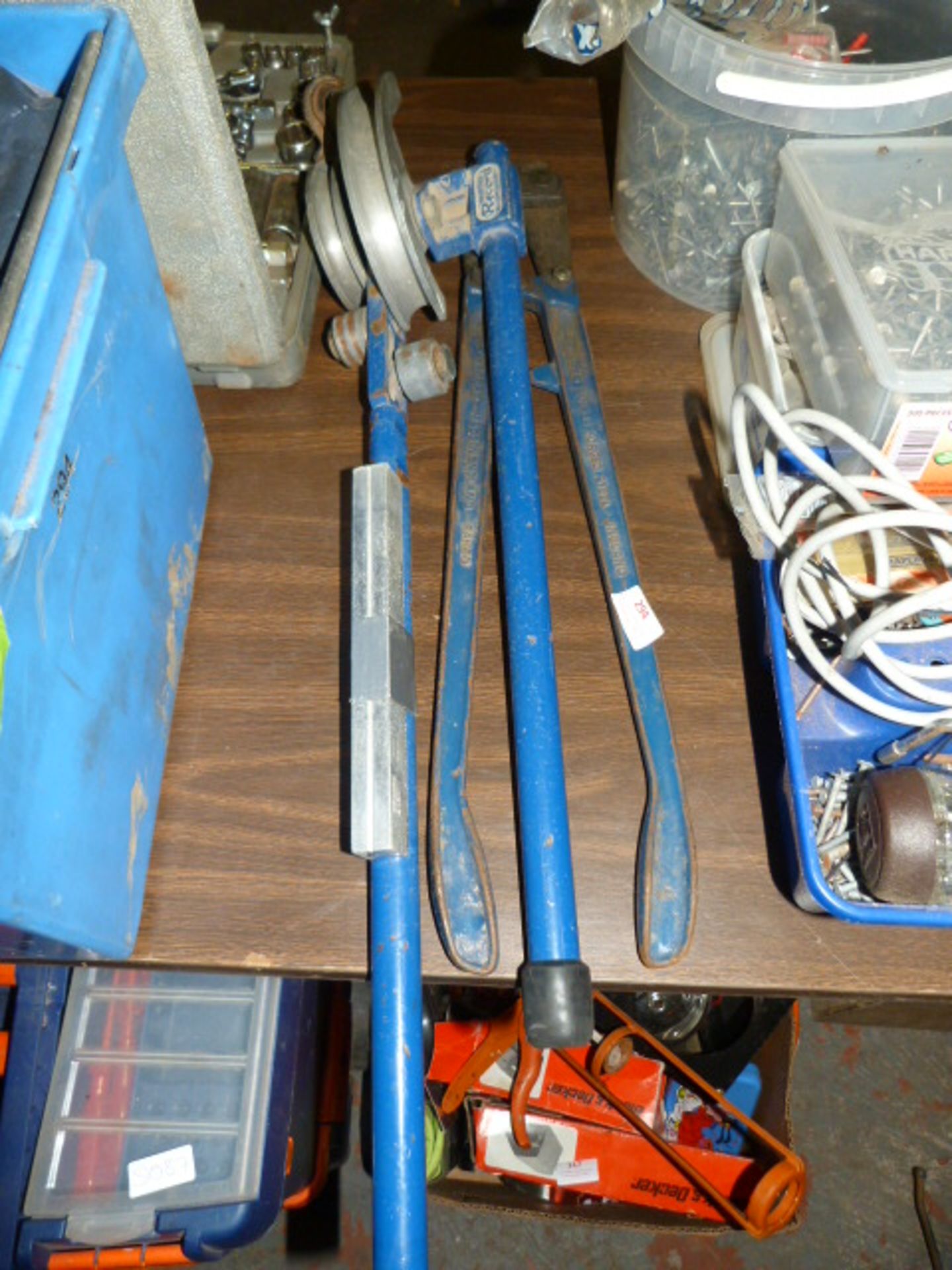 Pair of Record Bolt Croppers and a Record Pipe Bender
