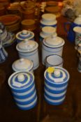 Collection of Pottery Storage Containers