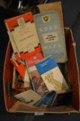 Box of UK Ordnance Survey Maps