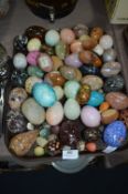 Collection of Polished Stone Eggs