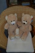 Pair of Plush Teddy Bears