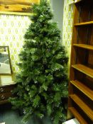 7ft Artificial Christmas Tree with Frost Effect