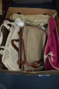 Box Containing Assorted Handbags