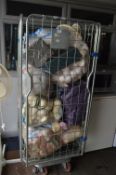 Cage Lot; Large Quantity of Knitting Wool