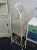 Tubular Steel Three Teir Vegetable Rack