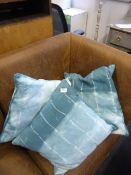Three Tie Dyed Scatter Cushions