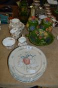 Dinner Plates, Decorative Tea Set, Fruit Bowl and