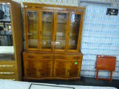 Yew Glazed Wall Unit