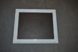 Blue Painted Framed Noteboard