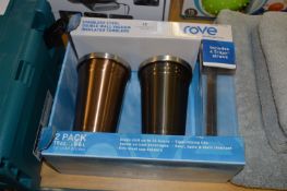 *Rove Stainless Steel Tumblers 2pk