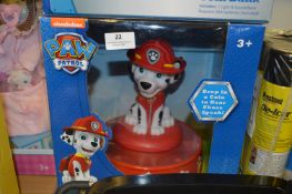 *Paw Patrol Light & Sound Marshall Coin Bank