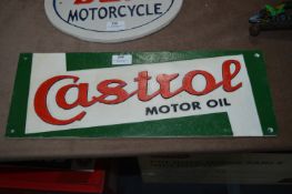 *Cast Metal Sign - Castrol Motor Oil