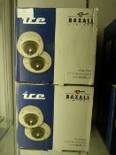 *Two Ice by Baxall Vandal Proof CCTV Dome Cameras