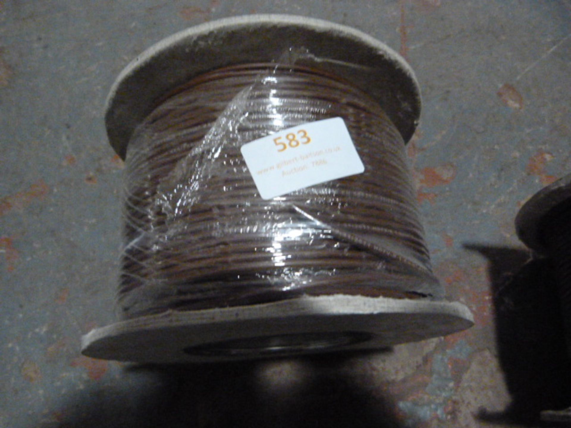 *Roll of Brown 1.5mm Single Cable 100M - Single
