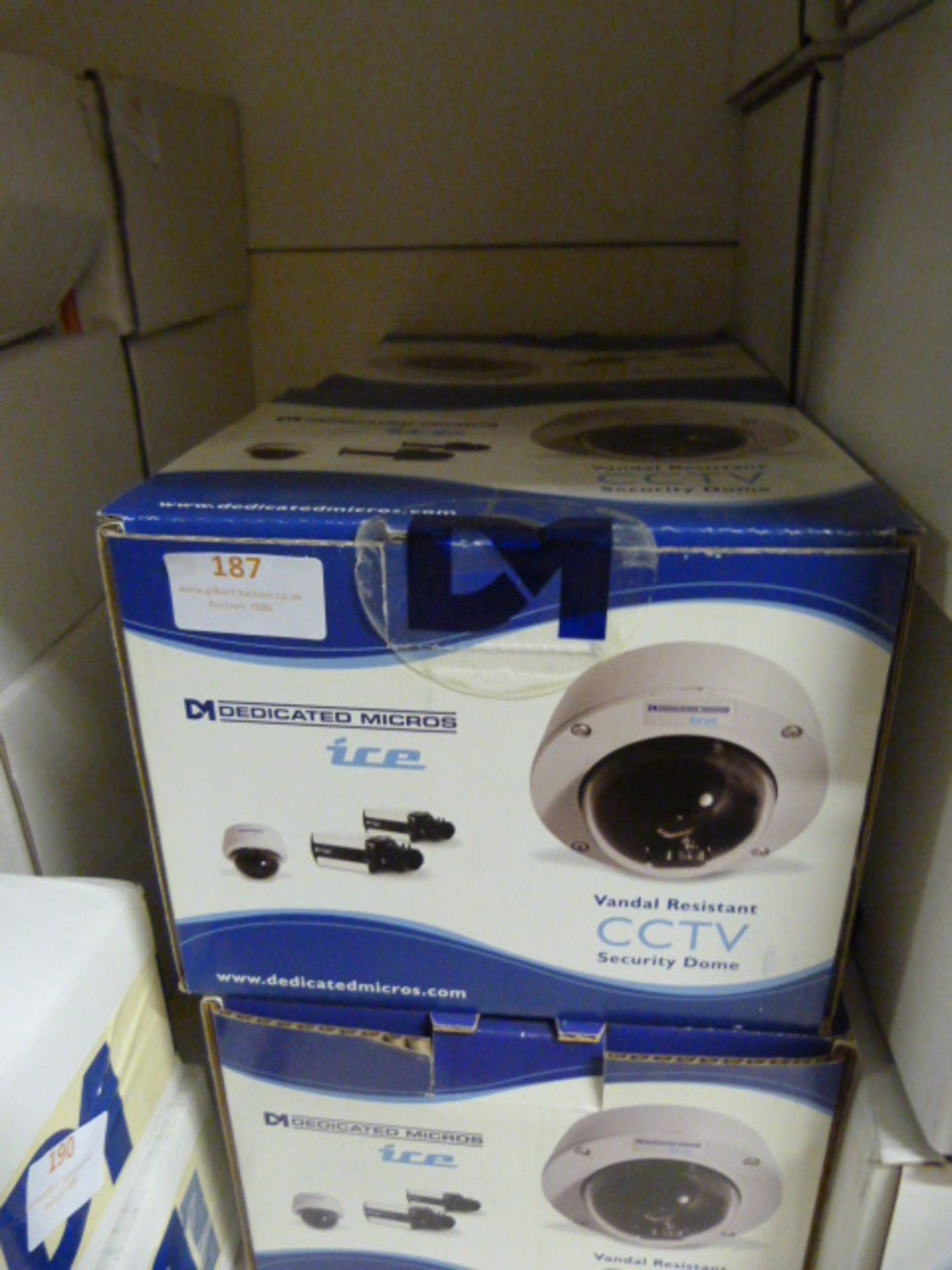 *Four Dedicated Micros Ice Vandal Resistant CCTV D