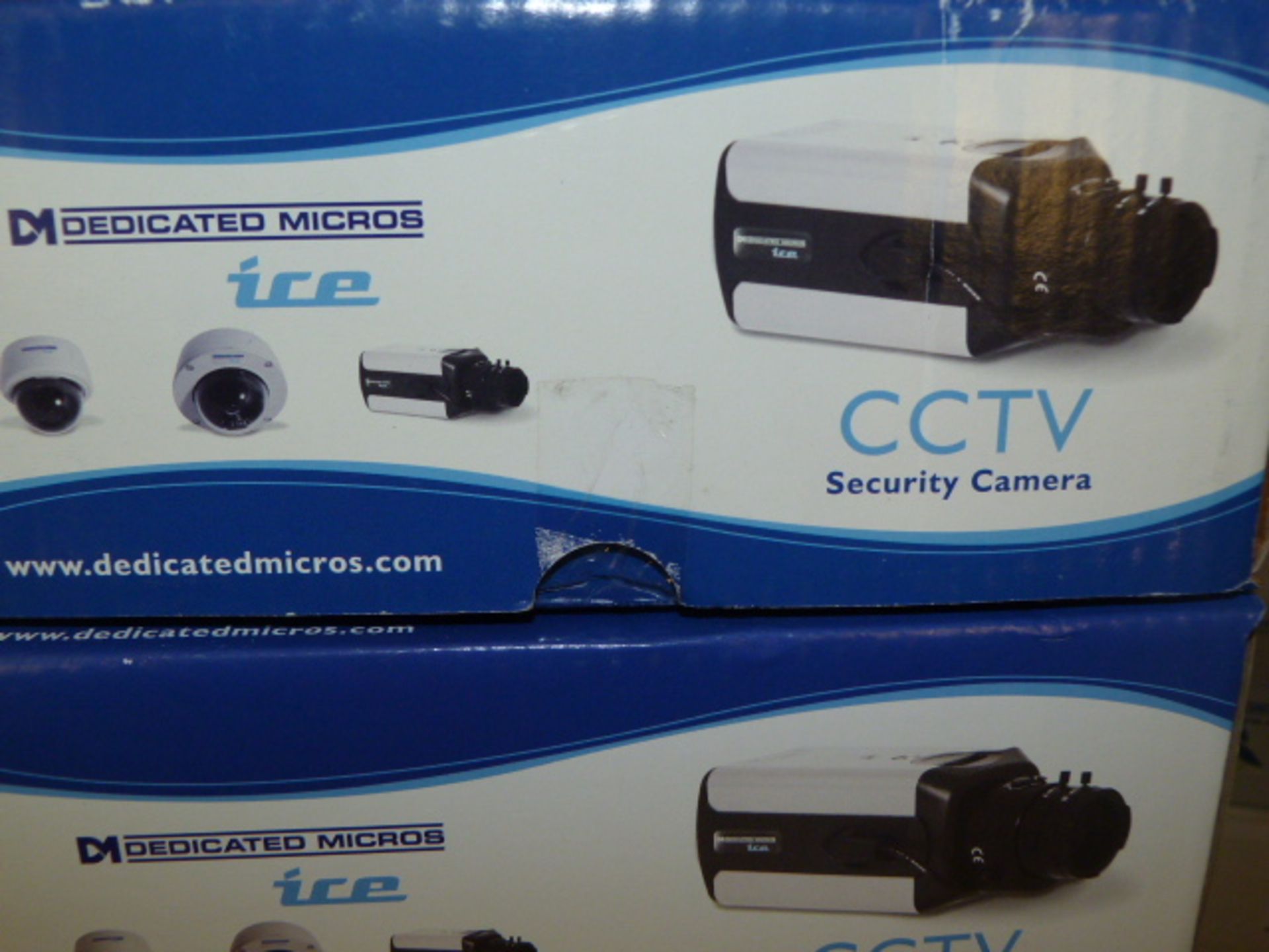 *Two Dedicated Micros CCTV Cameras DM/ICE+B2XHT/L