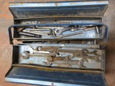 Tool Box and Contents including Spanners etc