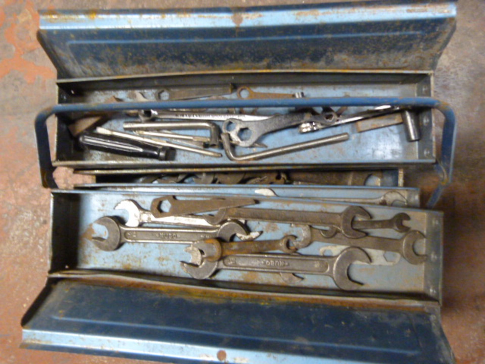 Tool Box and Contents including Spanners etc