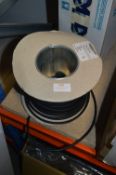 *Spool of 100m 0.75mm Black Cable (Partially Used)