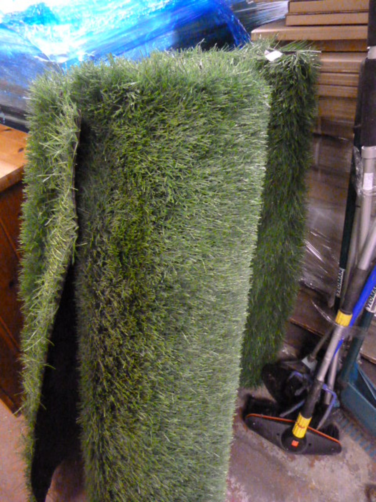 Two Rolls of Artificial Grass