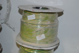 *Roll of Green and Yellow 100m 10mm2 1107V-R Cable
