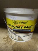5L Tin of Magnolia Masonry Paint
